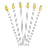 Final Touch Pineapple Drink Stirrers, Set of 6 (FTA3050)