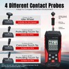 JuviPerpric 2-in-1 Digital Tachometer, Handheld Contact 3~19999RPM & Non-Contact 3~99999RPM