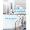 BALKO Windowless Swamp Cooler, 3 Ice Pack, 70° Oscillation, Ductless
