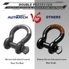AUTMATCH D Ring Shackle 3/4" Shackles (2 Pack) 41,887Ibs Break