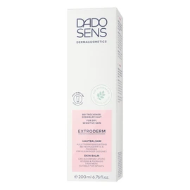 DADO SENS EXTRODERM Skin Balm (200 ml) - For Neurodermatitis & Psoriasis, Nourishes and Soothes Dry Skin of All Ages Especially Gentle, Moisturising, Vegan