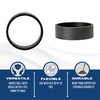 XFITTING 3/4 Inch Copper Pex Ring Black Oxidized Surface, 50
