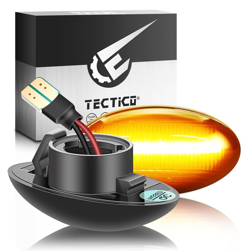 TECTICO Side Indicator Side Marker Light Indicator Canbus Compatible with