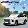 PAIMOHO Windshield Sun Shade for Hyundai Palisade 2020-2025, Car Front