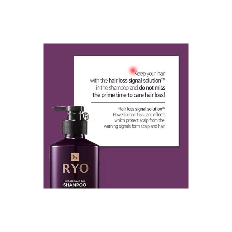 Ryo Anti-Hair Loss Shampoo (For Oily Scalp) 400ml