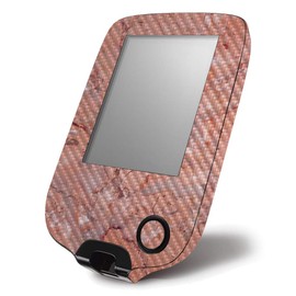 MightySkins Carbon Fiber Skin for Abbott Freestyle Libre 1 & 2 - Pink Marble | Protective, Durable Textured Carbon Fiber Finish | Easy to Apply, Remove, and Change Styles | Made in The USA