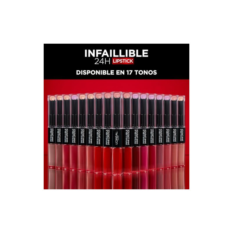 L'Oreal Paris, Labial Infallible X3 24H 506 Red 3.7Ml