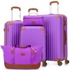 Cosbarn Luggage Sets 5 Piece Suitcases with Wheels, Suitcase Set