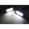 2x LED Licence Number Plate Light White Canbus For MB