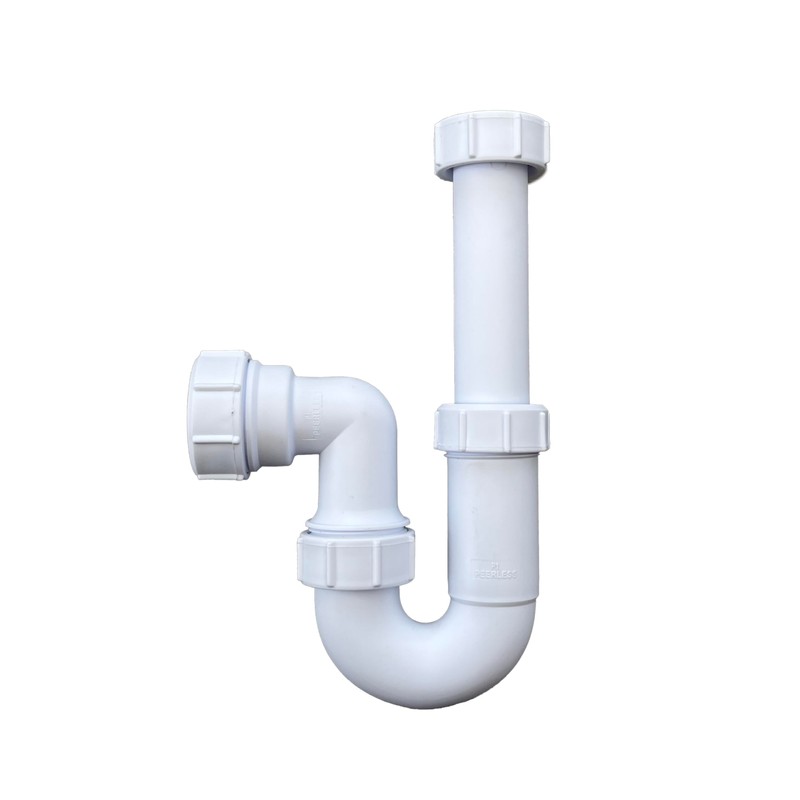 Univeral Adjustable Sink Swivel P Trap 40mm (1.1/2") Telescopic Trap