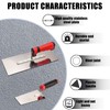 2 Pack Stainless Steel Masonry Trowel Stainless Steel Smoothing Trowel