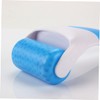 SAFIGLE Handheld Facial Roller for Aging Blue Massage Tool for