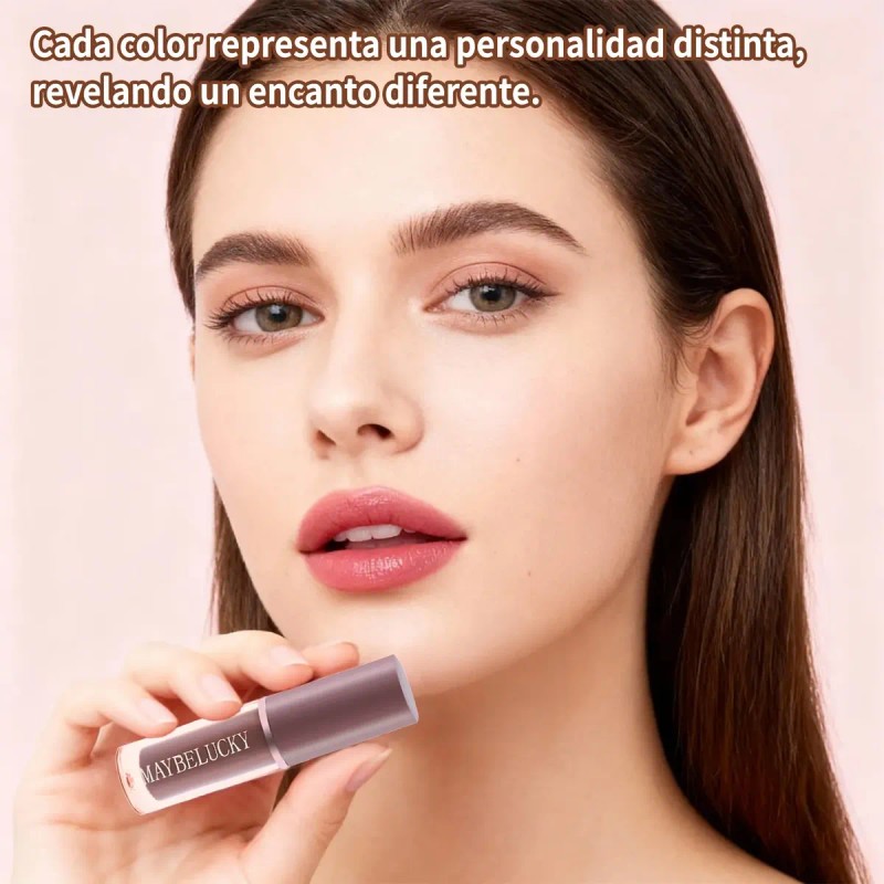 Labiales Larga Duracion Tintas Labios Labial Rojo Mate 12ps