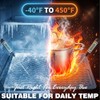 Caketime Silicone Dish Drying Mat - 2 Pack for Kitchen