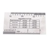 String Action Ruler Stainless Steel Height Gauge Replacement Guitar Repairing