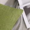 Miulee Pack of 2 Linen-Look Home Decorative Cushion Covers with
