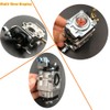 IBVIBV Carburetor Carb Compatible with 46cc Craftsman Backpack Blower CM46BT