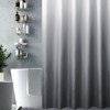 Gibelle Small Stall Shower Curtain 36 x 72, Narrow Grey
