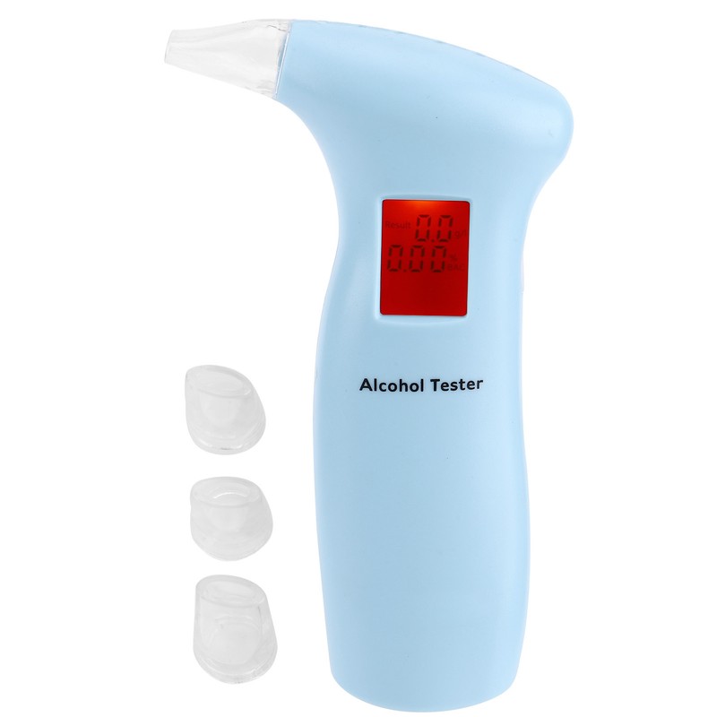 Breath Liquor Tester Driver Drunk Detector Wine Analyzer with LCD