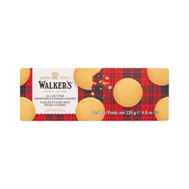 Walker's Shortbread Highlanders, All-Butter Shortbread Cookies, 4.8 Oz Box