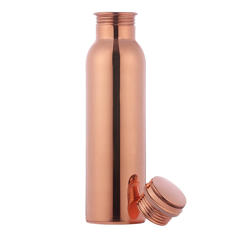 Ancient Impex Pure Copper Water Bottle | Seamless Leakproof Ayurvedic