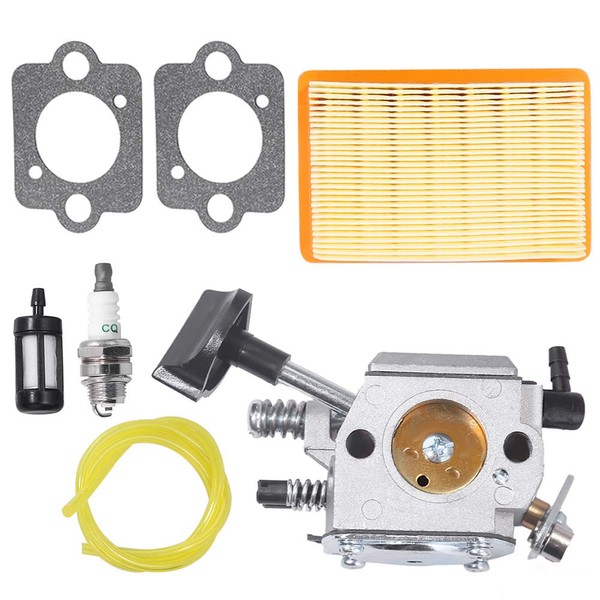 Carburetor for Stihl BR320 BR340 BR380 BR400 BR420 Replaces Walbro HD-4A HD-4B HD-13B Carburetor 4203-120-0603 4203-120-0605 Backpack Blower Carb with Air Filter Fuel Line Kit