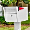Mail Boss 7509 Mail Manager Curbside Locking Security Mailbox, Alpine