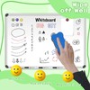 Deepton White Board Markers Black Erasable, 15 Pcs White Board