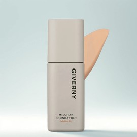 Giverny adhesion matte fit foundation 30ml, 23NW medium beige, 1 piece / 지베르니 밀착 매트핏 파운데이션 30ml, 23NW 미디움 베이지, 1개