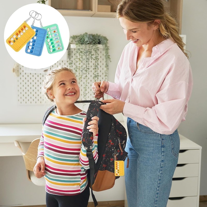 BLOOPIC Kids Self Discipline Clock In Device Forgotten Objects Checker