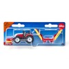 siku 1672, Steyr Tractor with Pöttinger Combination Mower, Metal/Plastic, Red,