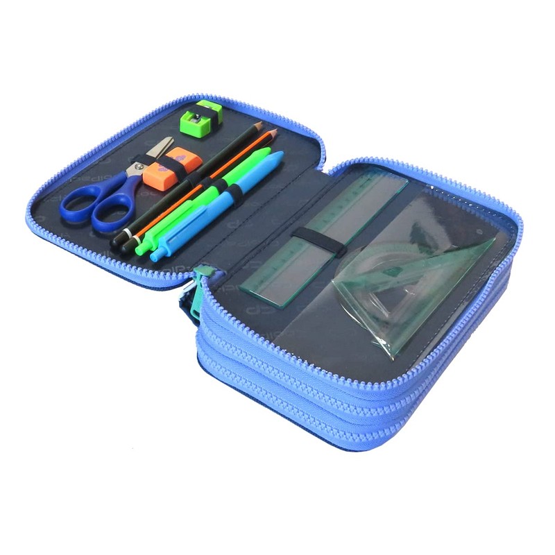 Coolpack Jumper 3 Bunnyland F067704 Pencil Case Multi-Coloured