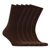 VRD Bamboo Rayon Mens Dress Socks for Men, 5 Pack