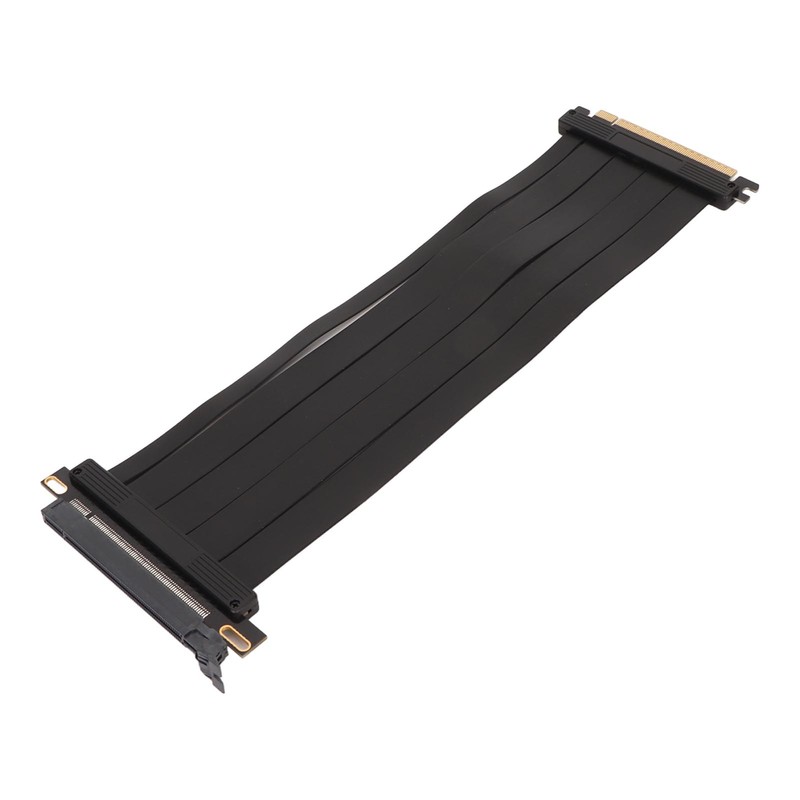 PCIE 4.0 X16 Extender 180 Degree 26GB/s 11.8 Inch Shielded
