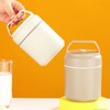 Stainless Steel Insulated Food Jar Double Layer 620ml Capacity Leak