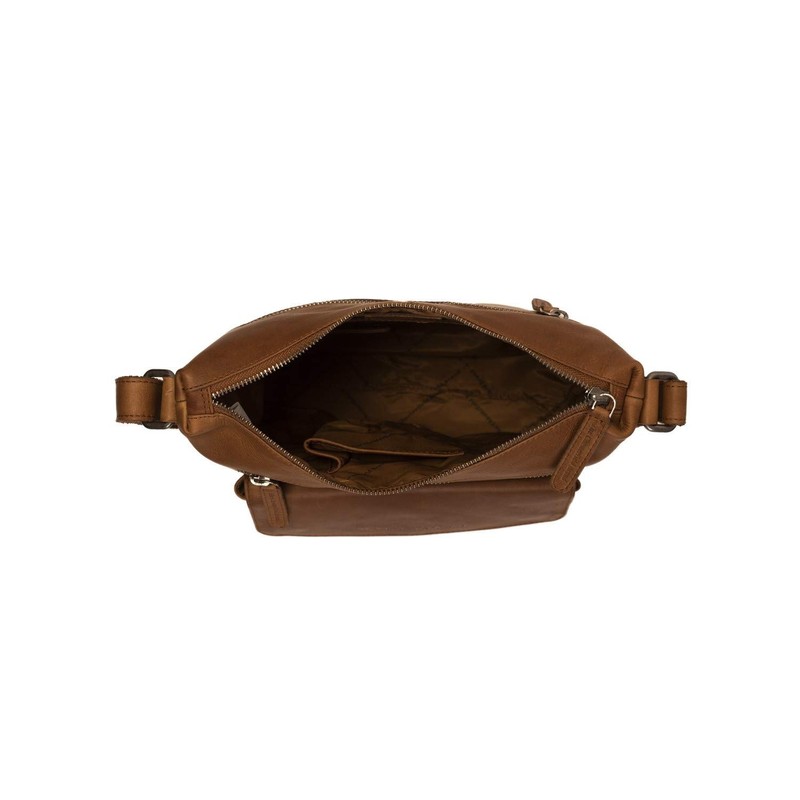 The Chesterfield Brand Hailey Leather Shoulder Bag 24 cm Cognac,