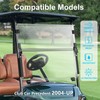 Upgraded Club Car Precedent Windshield,Golf Cart Windshield for Precedent/Tempo/Onward (2004-Up)–
