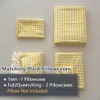 NSNLGSGC Yellow Gingham Queen Sheet Set, Soft Brushed Microfiber Plaid
