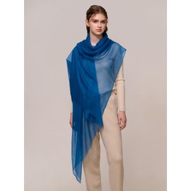 NUOHEMULE Featherlight Scarf Cashmere for Women Lightweight Shawl and Travel Wraps, Super Large (230 * 100cm) Pashmina, Cypress Green, Large