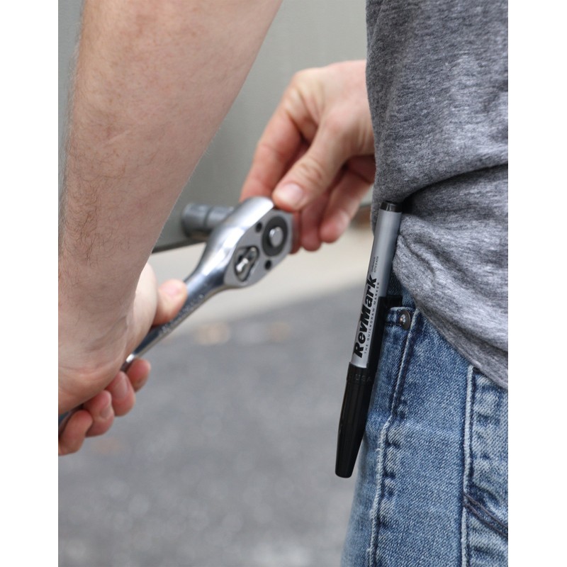 RevMark Industrial Marker - Black Permanent Ink - Standard Tip