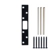 LC LICTOP 6 Inch Heavy Duty Door Strike Plate, Stainless