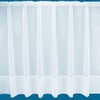 NetCurtainsUK Marseilles Plain Envelope Hemmed Net Curtain in White -