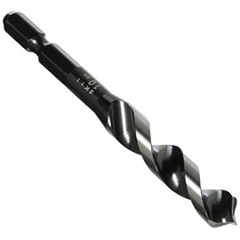 Star-M Anti-Burr F-Type Short Drill Bit, Hexagonal Shaft for Carpentry