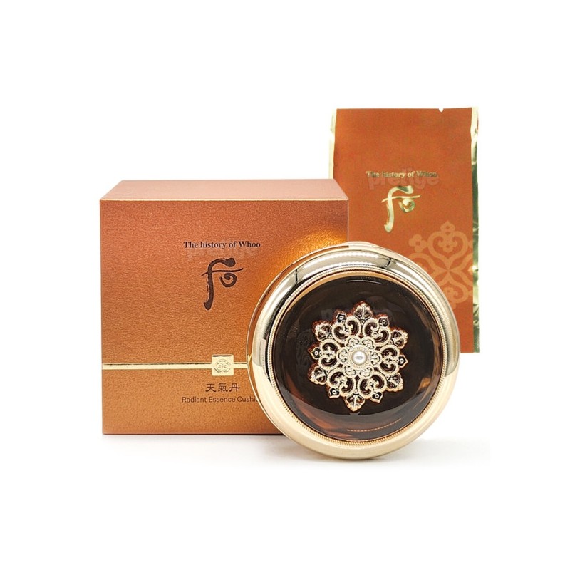 The Whoo Cheongidan Hwahyun Essence Cushion Main Product + Refill