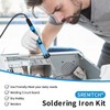 Electronics Soldering Iron Kit, SREMTCH 80W LCD Digital Soldering Gun