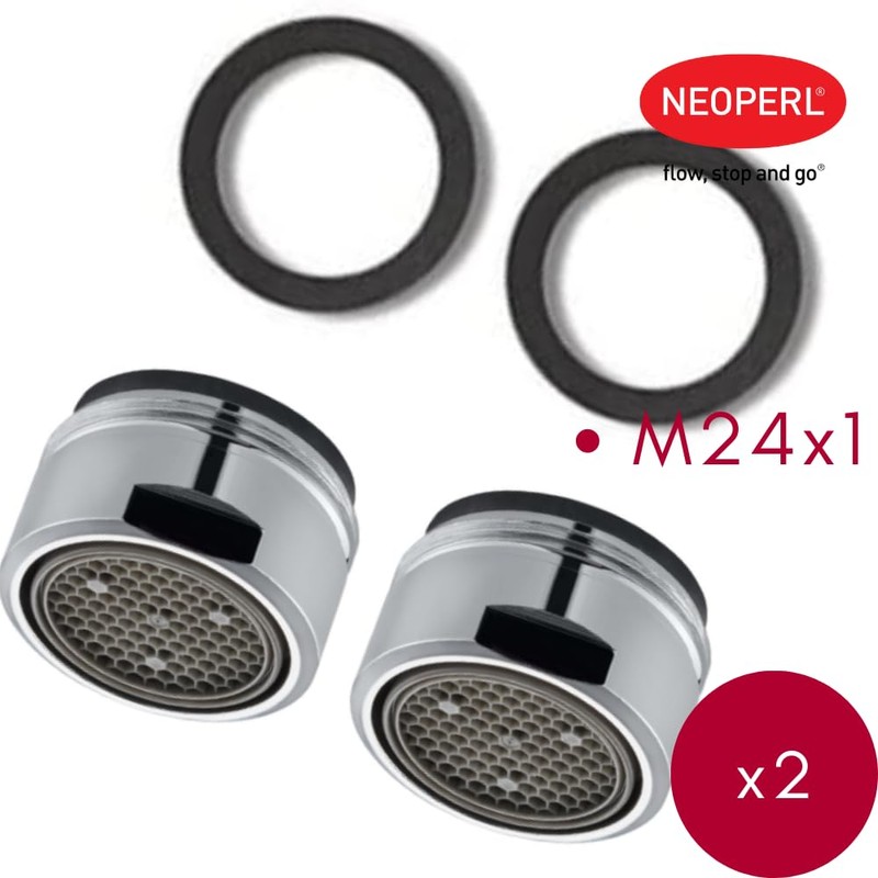 Schläfer 160016 M24 Water Saving 70% Neoperl Universal Aerator Tap