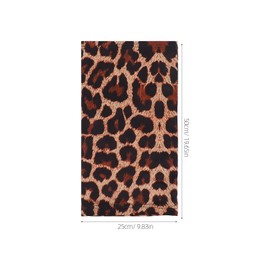 PRETYZOOM Bandana Tube Scarf Sun Protection Neckerchief Headband Head Scarf Neck Protection Elastic Scarf Balaclava Leopard Pattern Unisex Sports Camping Cycling Fishing Hiking Running Motorcycle