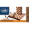WE Games Magnetic Chess Set, Folding Wooden Chess Board, Travel