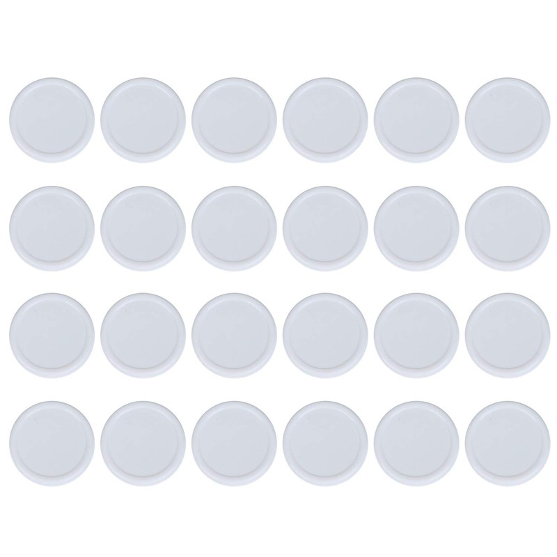2 Dozen Regular Mouth Lids Mason Jar Lids Plastic Storage