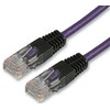 CAT 5E CROSSOVER CABLE 1M PURPLE 1 PACK